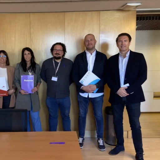 La Plataforma EBEP 36.3 se reúne con el Grupo Podemos en el Congreso de los Diputados